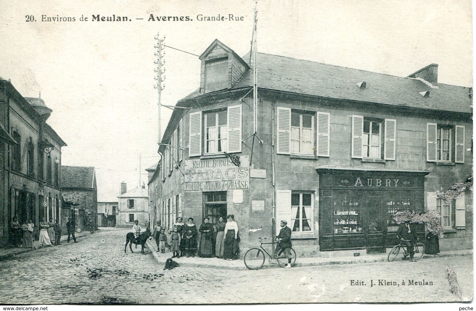 N°3883 T -cpa Avernes -grande Rue- - Avernes