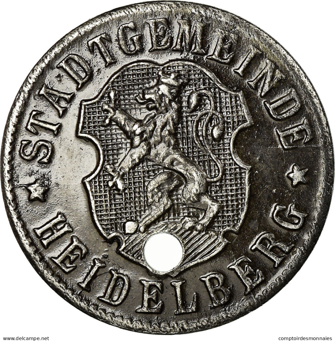 Monnaie, Allemagne, Stadtgemeinde Heidelberg, Kriegsgeld, Heidelberg, 50 - Monetary/Of Necessity