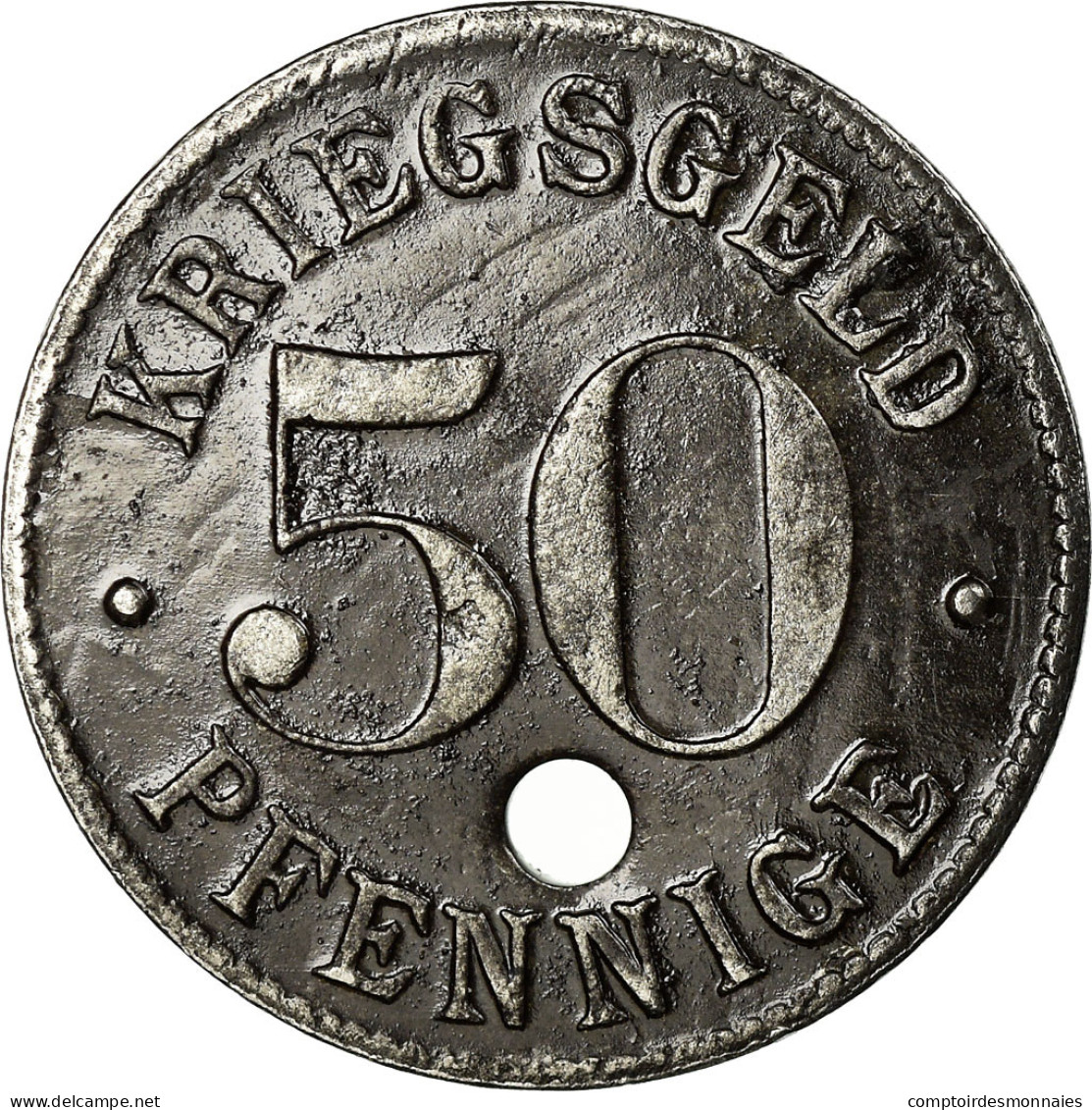 Monnaie, Allemagne, Stadtgemeinde Heidelberg, Kriegsgeld, Heidelberg, 50 - Notgeld