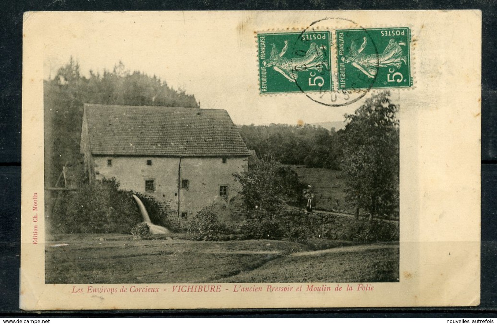 LES ENVIRONS DE CORCIEUX - VICHIBURE - L'ANCIEN PRESSOIR ET MOULIN DE LA FOLIE. - Other & Unclassified