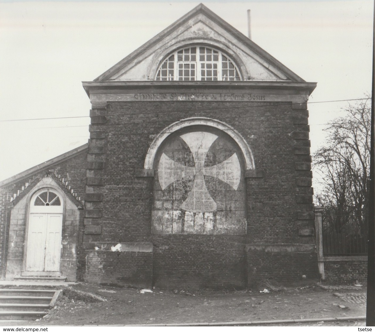 Hornu - Chapelle Sainte-Thérèse ... Photo Années 80 - Boussu