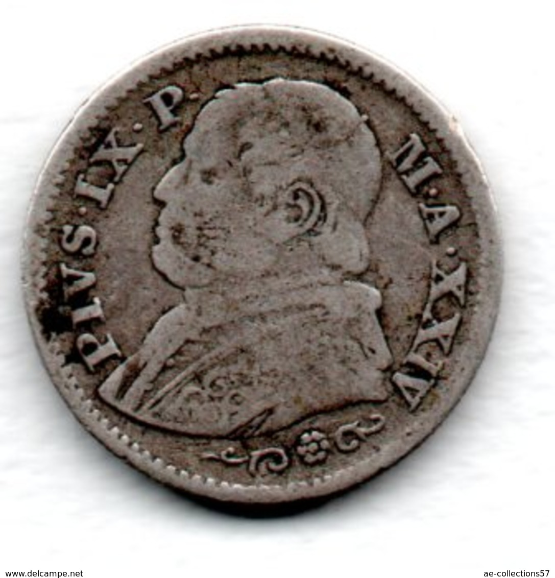 Vatican - 10 Soldi 1869  -  état  TB - Vaticano (Ciudad Del)