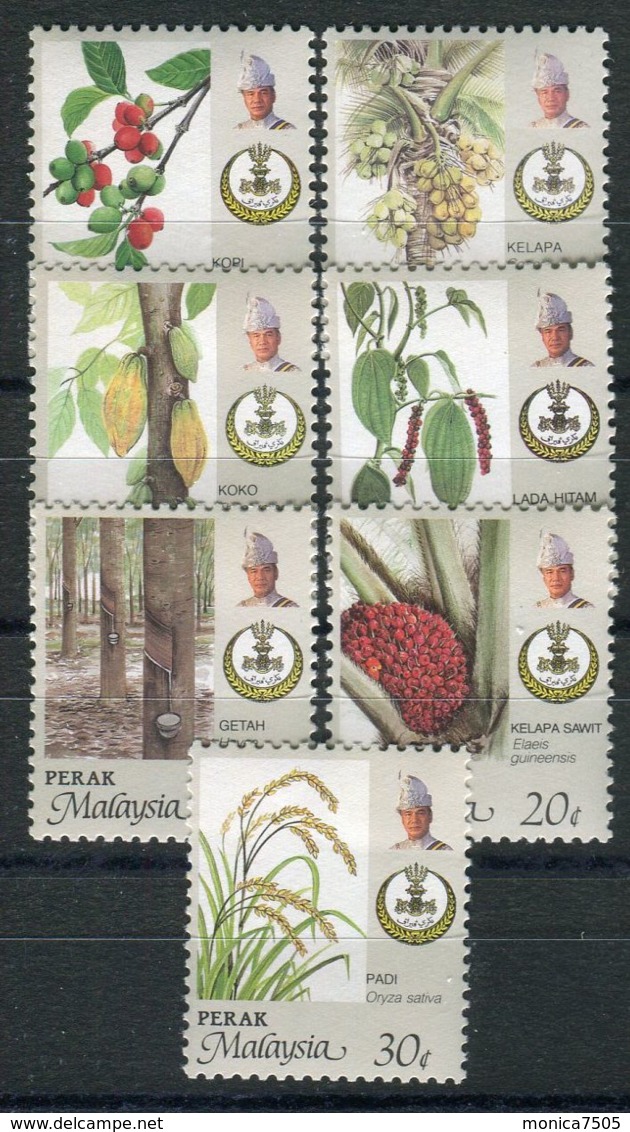 MALAYSIA - PERAK ( POSTE ) Y&T N°  135/141  TIMBRES  NEUFS  SANS  TRACE  DE  CHARNIERE , A VOIR . - Malaysia (1964-...)