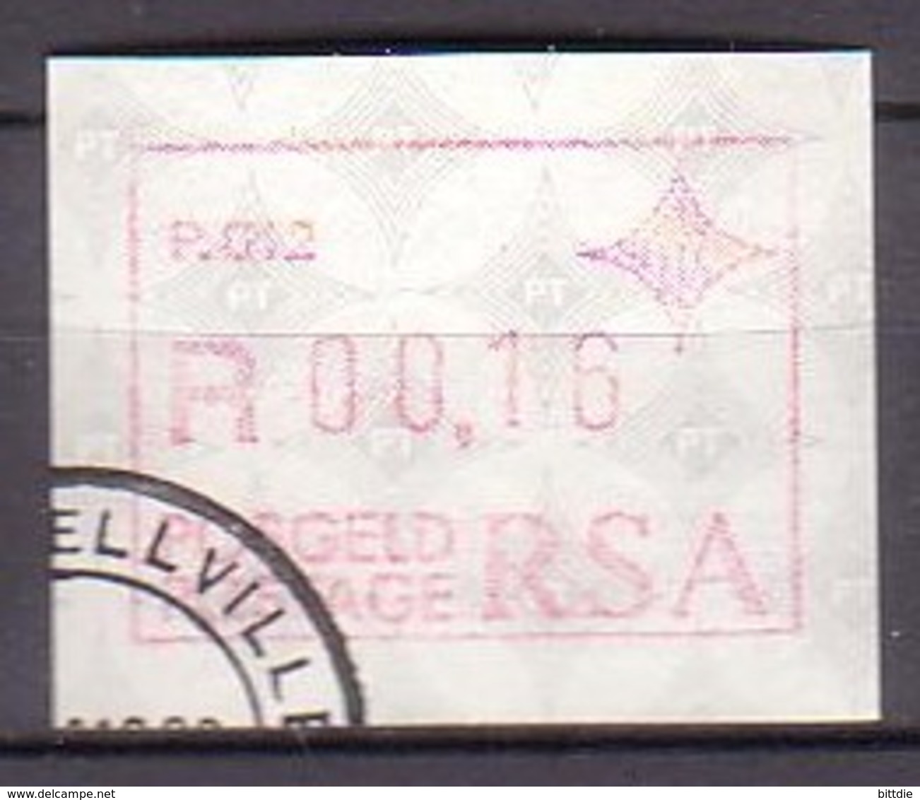 RSA , ATM 6 , O  (L 1031) - Viñetas De Franqueo (Frama)