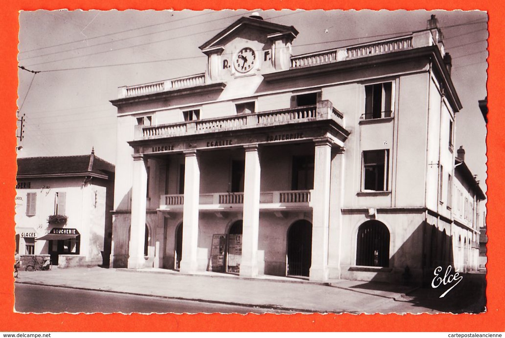 X40005 SAINT-VINCENT-DU-TYROSSE 40-Landes L'Hotel De Ville 1950s Photo-Bromure CHATAGNEAU 892 CPSM 14x9 St - Saint Vincent De Tyrosse