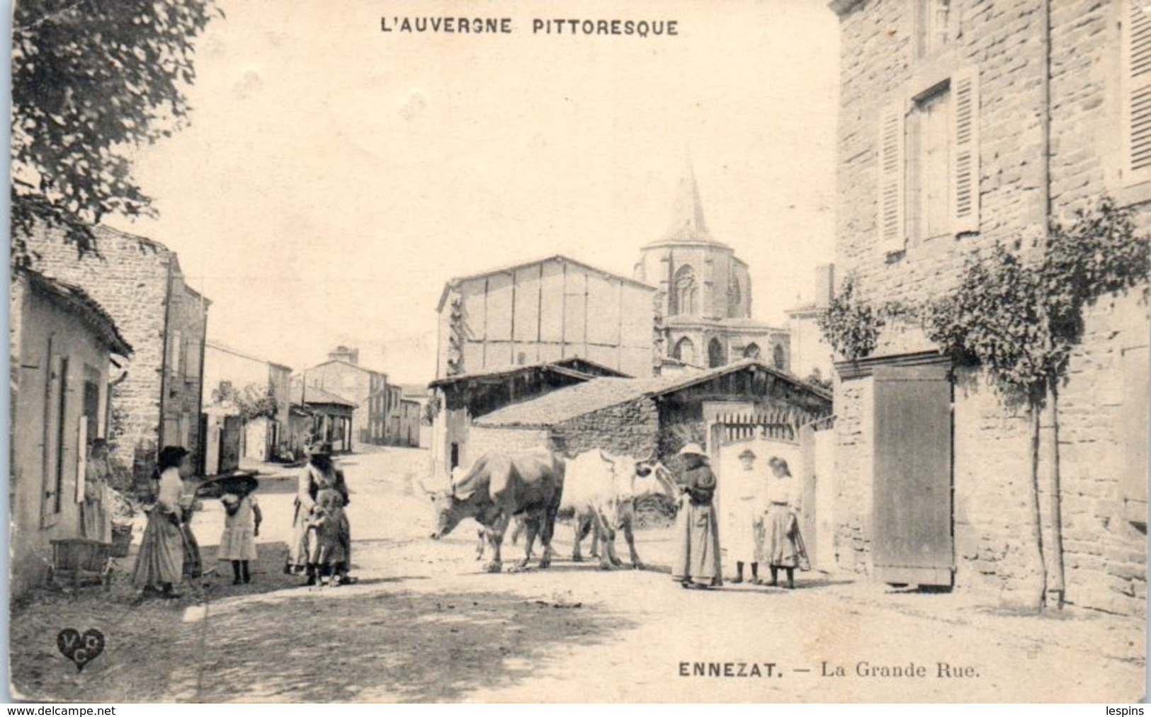 63 - ENNEZAT --  La Grande Rue - Ennezat