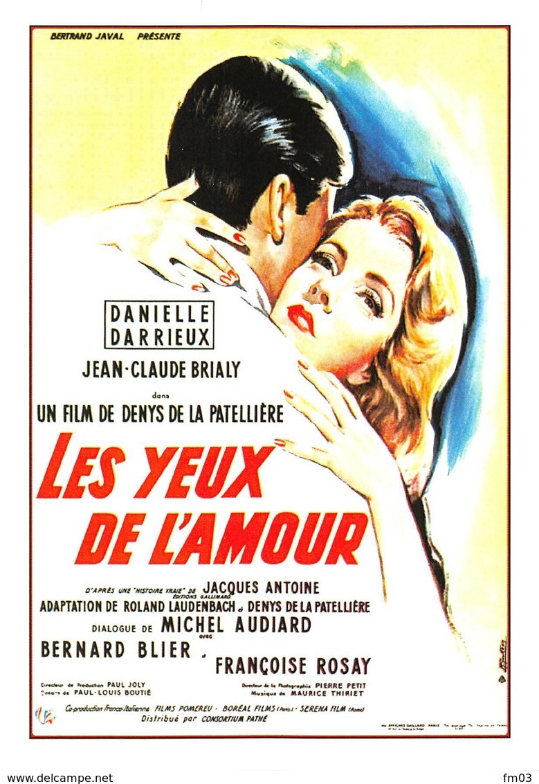 Michel Gourdon Danielle Darrieux Les Yeux De L'amour Frére D'Aslan - Gourdon