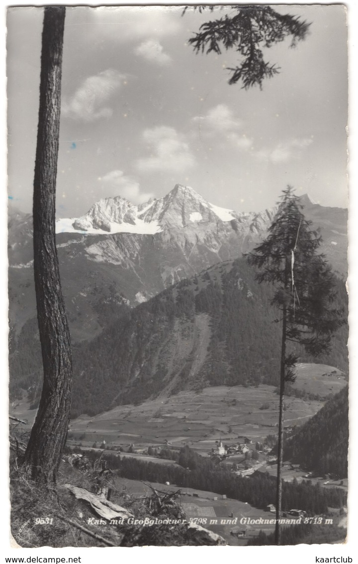 Kals Mit Großglockner 3798 M Und Glocknerwand 3718 M - (Austria) - 1960 - Kals