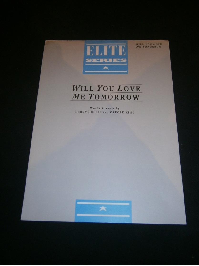 SHEET MUSIC  The SHIRELLES Will You Love Me Tomorow - Sonstige & Ohne Zuordnung