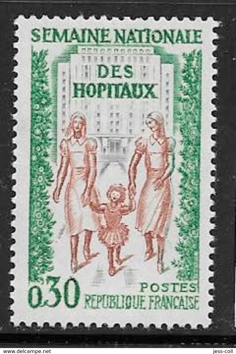 Maury 1339 - 30 C Hôpitaux - ** - Unused Stamps