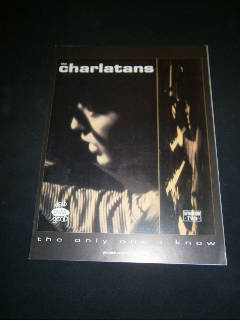 SHEET MUSIC The Charlatans The Only One I Know - Other & Unclassified