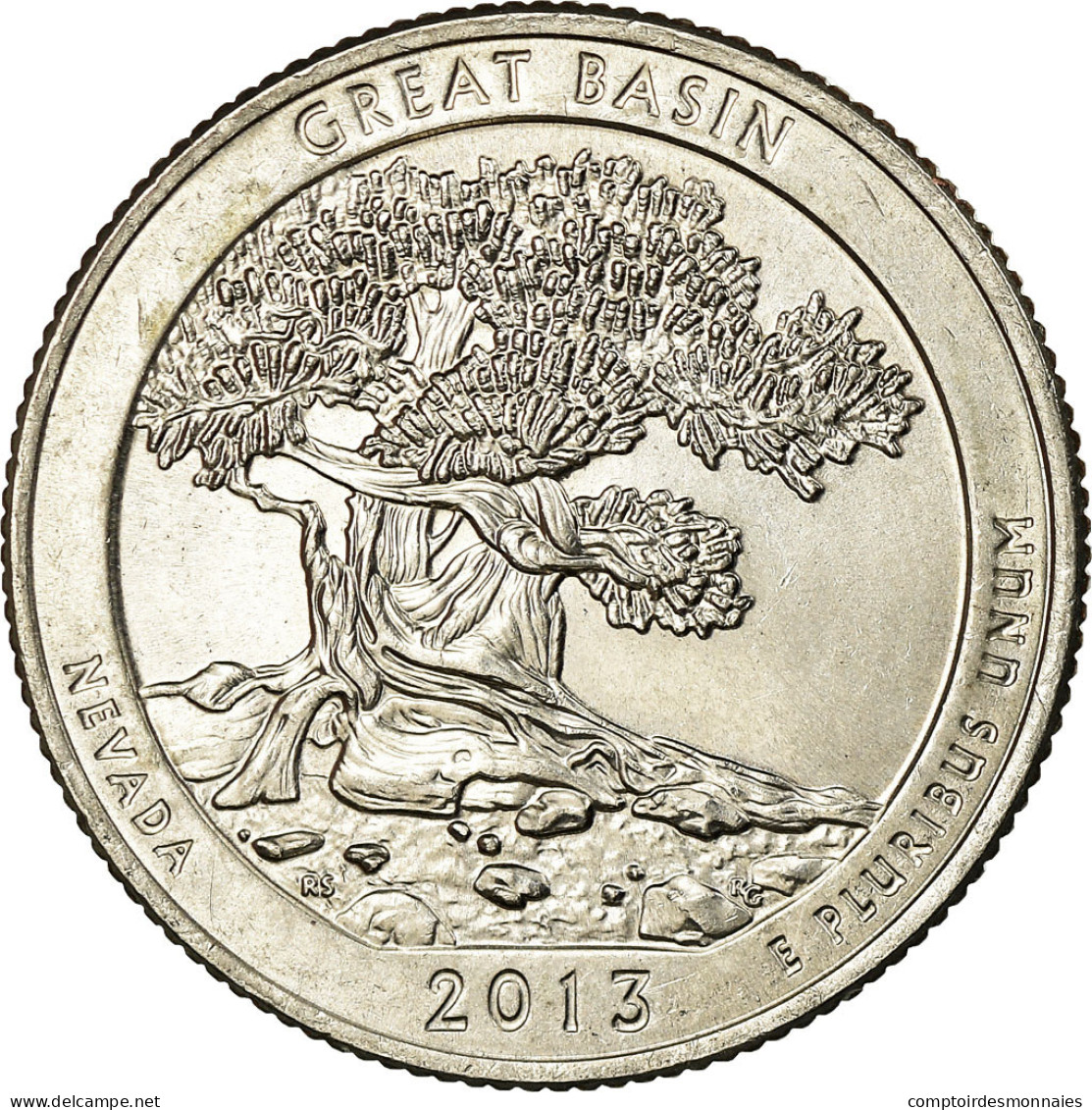 Monnaie, États-Unis, Quarter, 2013, U.S. Mint, Denver, SUP, Copper-Nickel Clad - 2010-...: National Parks