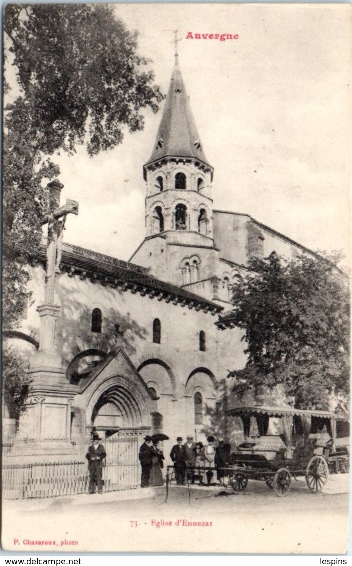 63 - ENNEZAT -- Eglise - Ennezat