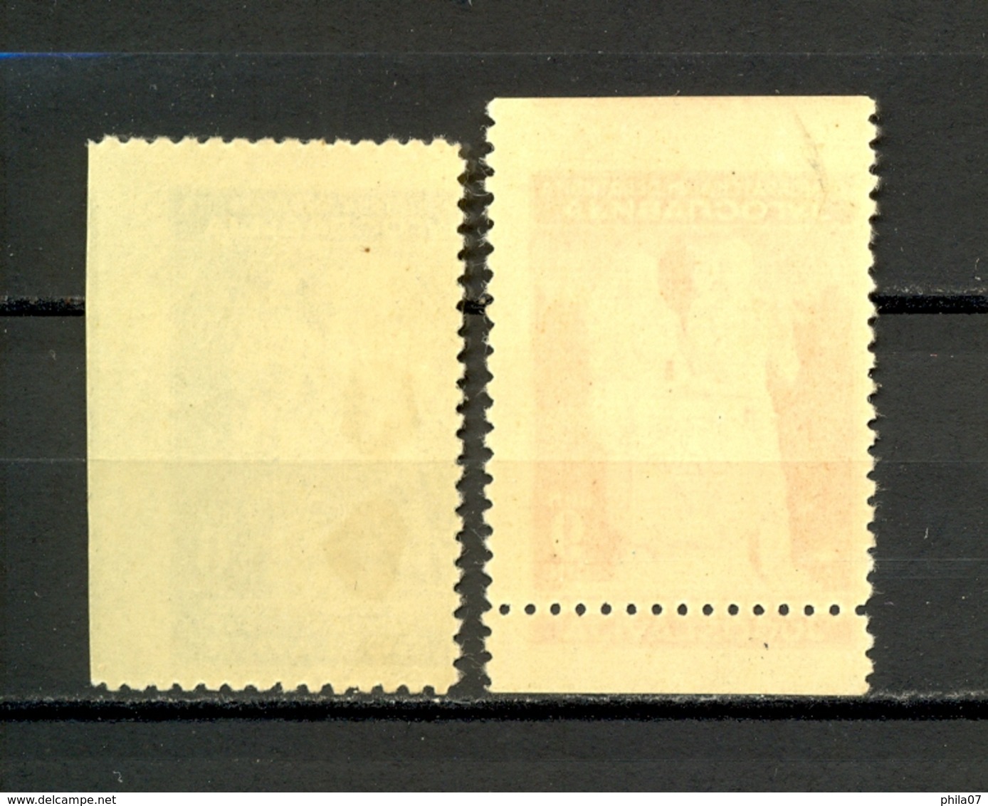 Yugoslavia - Mi.No. 488I And 489I With Errors In Perforation. - Altri & Non Classificati