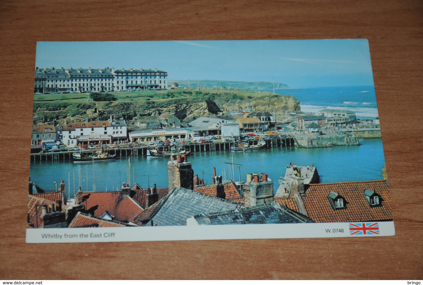 2380-           WHITBY, FROM THE EAST CLIFF - Whitby