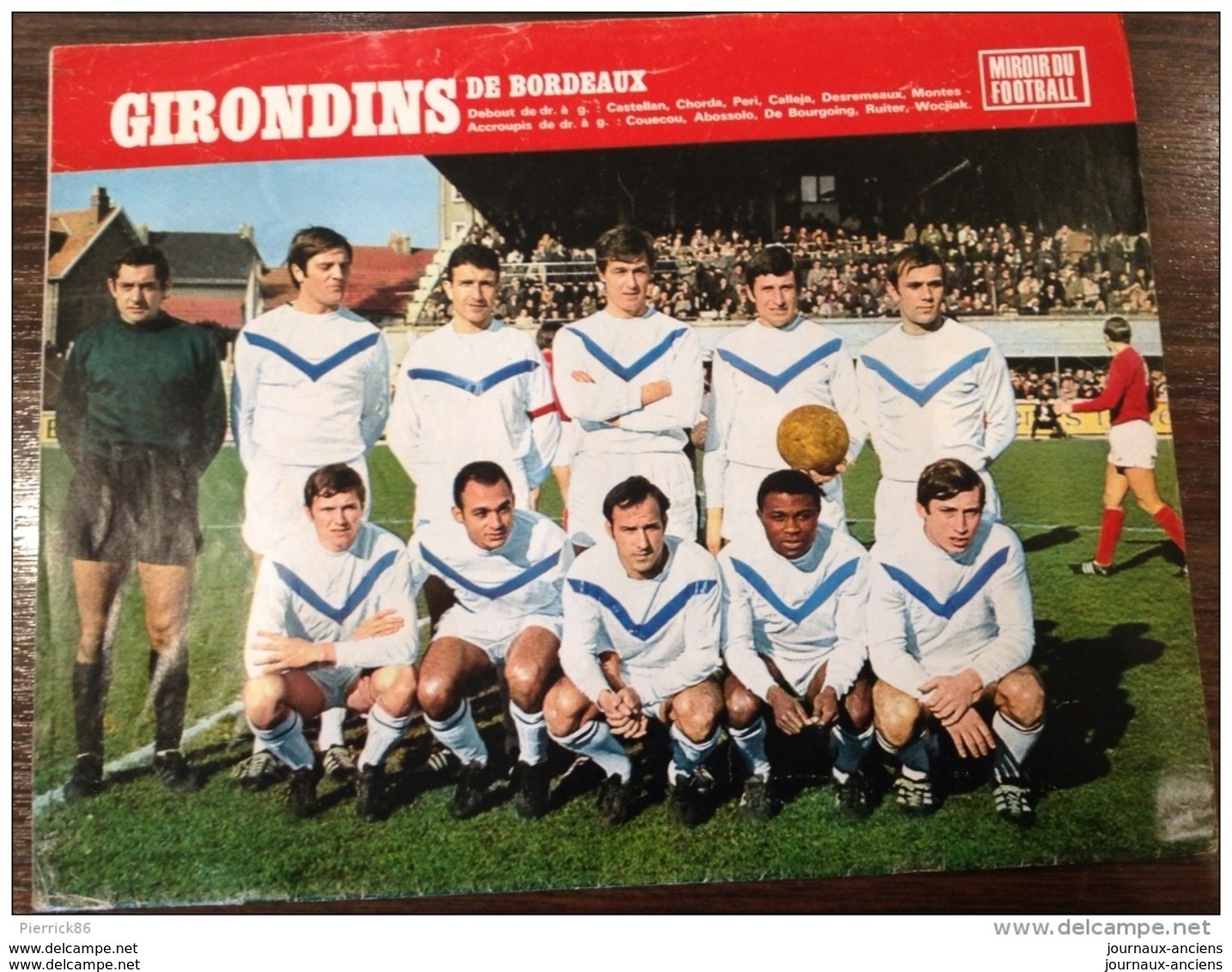 1968 MIROIR DU FOOTBALL N° 104 GIRONDINS DE BORDEAUX - PELÉ 878 Buts ! - Sport