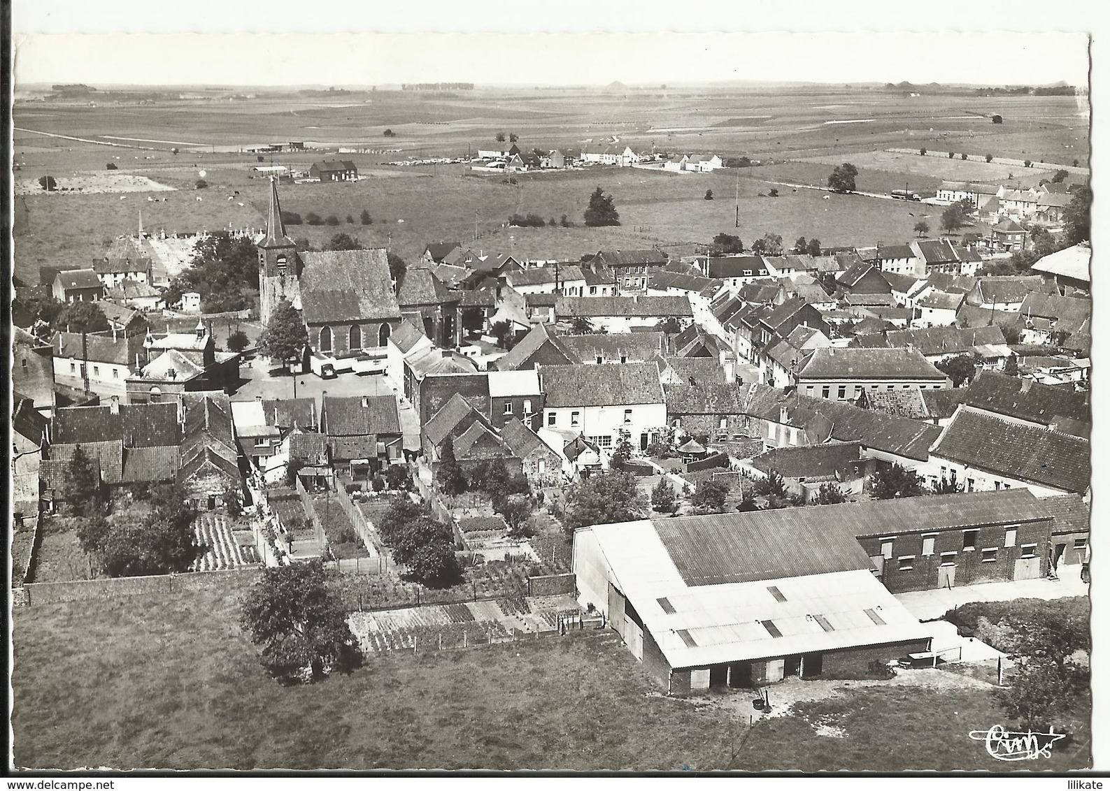 GIVRY - Vue Aérienne - Panorama (Quévy) - Quévy