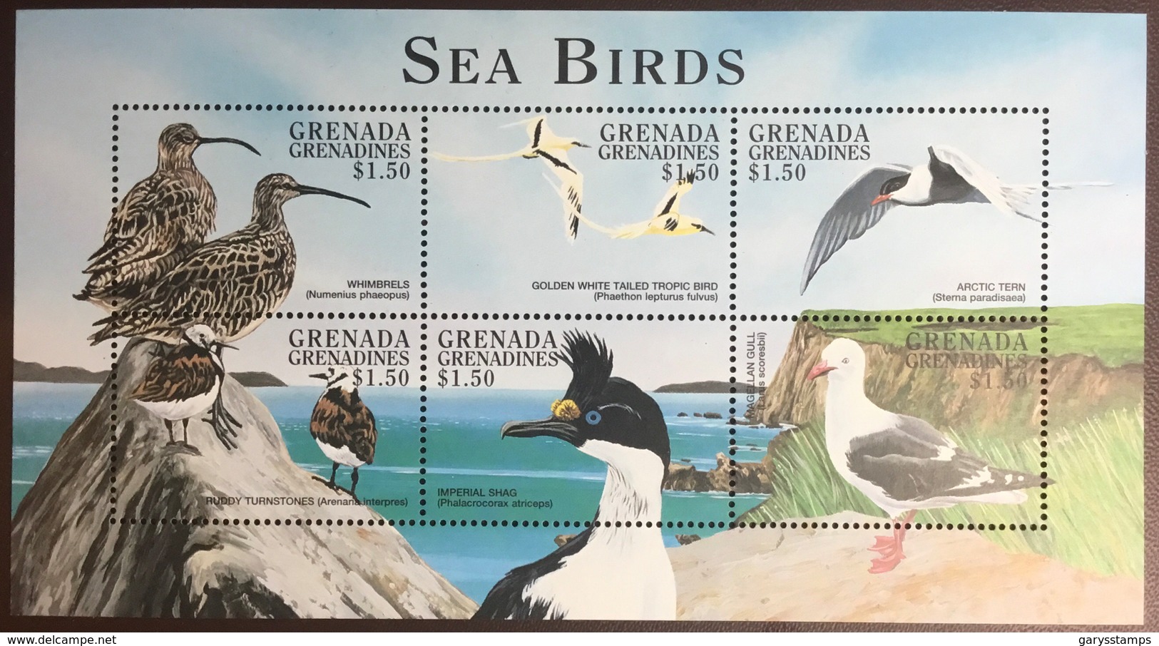 Grenada Grenadines 1998 Sea Birds Sheetlet MNH - Altri & Non Classificati