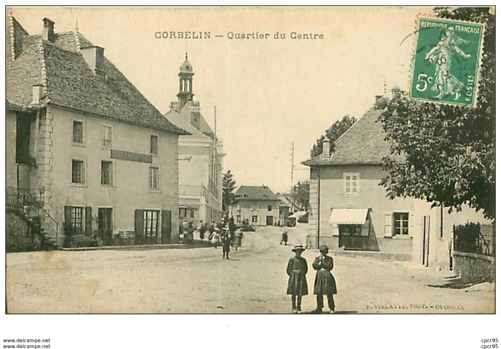 38.CORBELIN.n°70.QUARTIER DU CENTRE - Corbelin