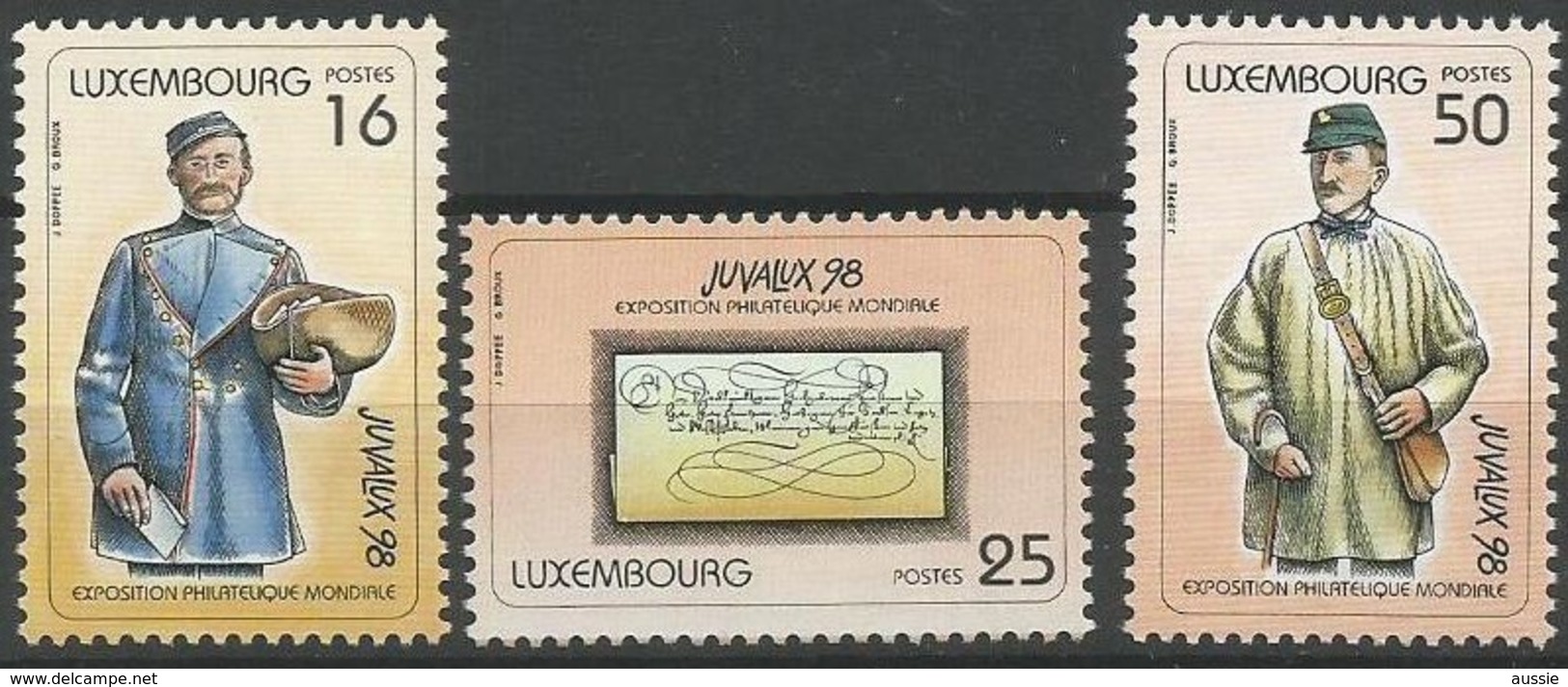 Luxembourg 1998 Yvertnr. 1398-1400 *** MNH Cote 8 Euro Juvalux '98 - Neufs