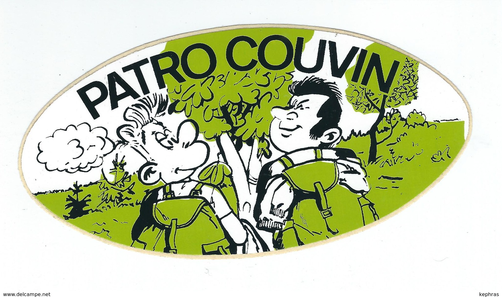 COUVIN - Autocollant - Patro - Couvin