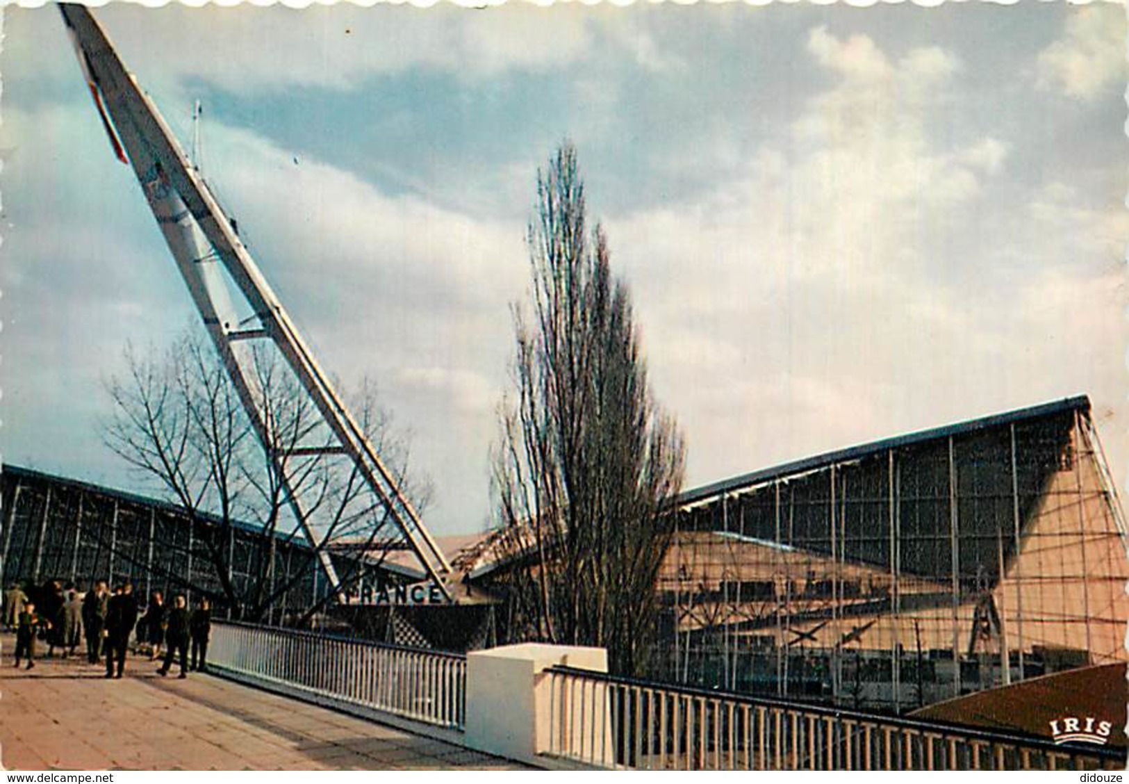 Belgique - Bruxelles - Brussel - Exposition Universelle Et Internationale De Bruxelles 1958  - Pavillon De La France. Vu - Expositions Universelles