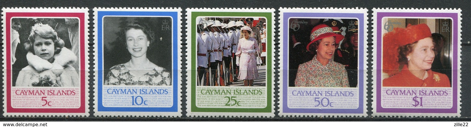 Kaimaninseln Mi# 561-5 Postfrisch MNH - QEII - Kaimaninseln