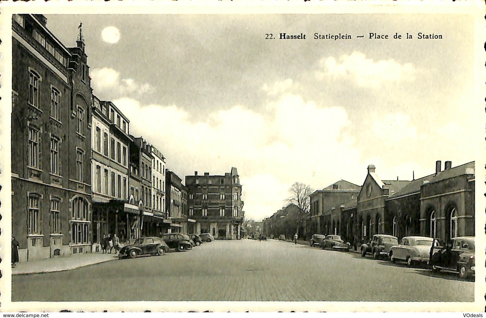 CPA - Belgique - Hasselt - Statieplein - Place De La Station - Hasselt