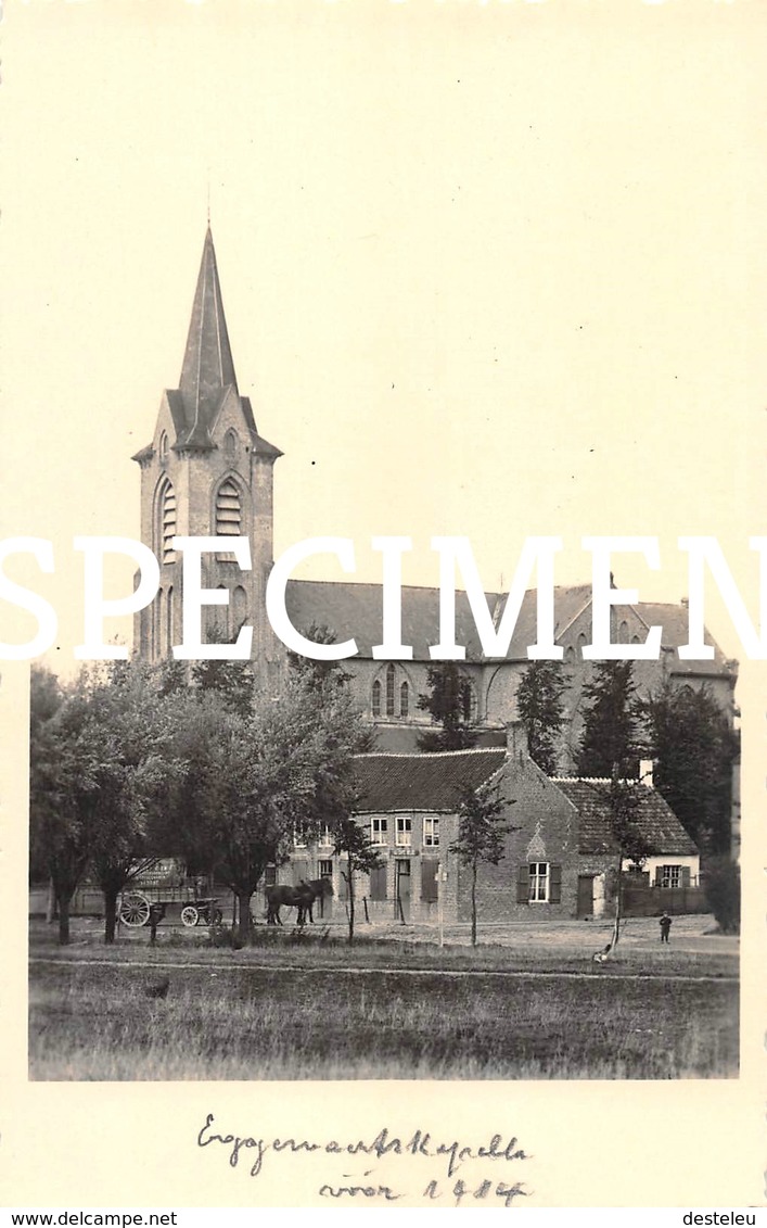 Fotokaart Kerk Voor 1914 - Eggewaartskapelle - Veurne