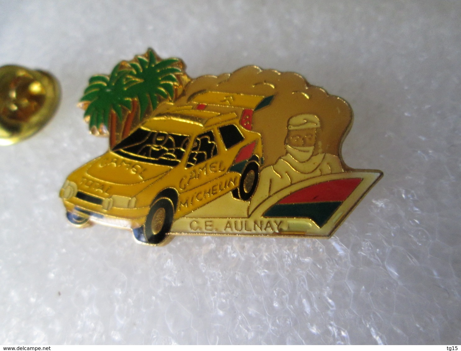 PIN'S   CITROEN  ZX  RALLYE RAID  C E AULNAY   EMC - Citroën