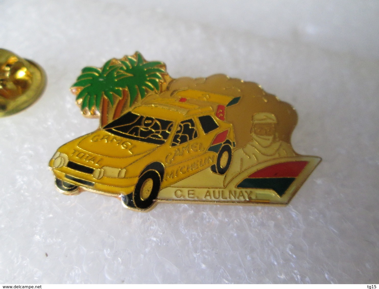 PIN'S   CITROEN  ZX  RALLYE RAID  C E AULNAY   EMC - Citroën