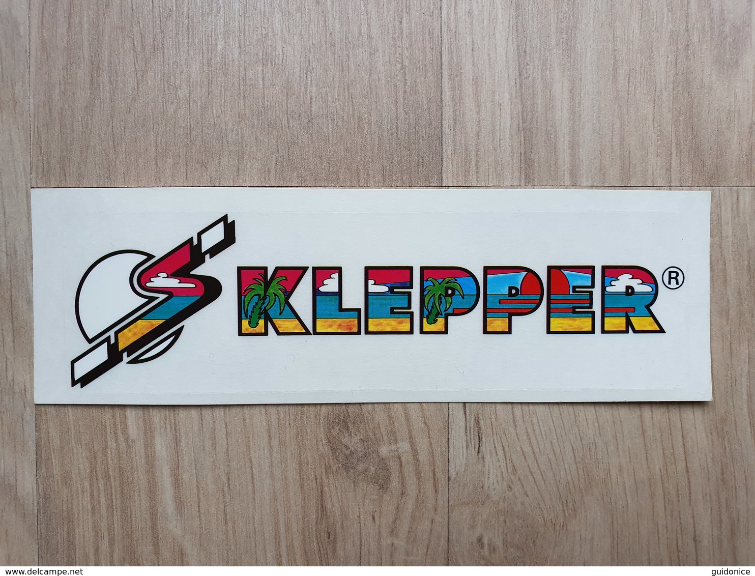 Aufkleber Mit Werbung Für Die Firma KLEPPER (Surfbretter) - Aufkleber