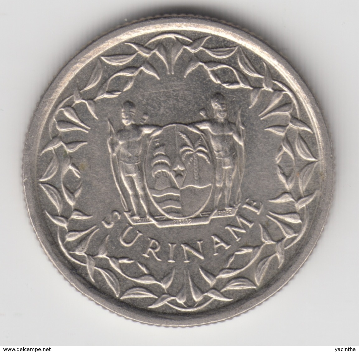 @Y@    Suriname  25 Cent  1988    (4661) - Suriname 1975 - ...