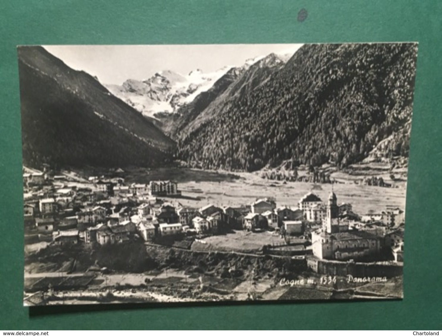 Cartolina Cogne - Panorama - 1961 - Other & Unclassified