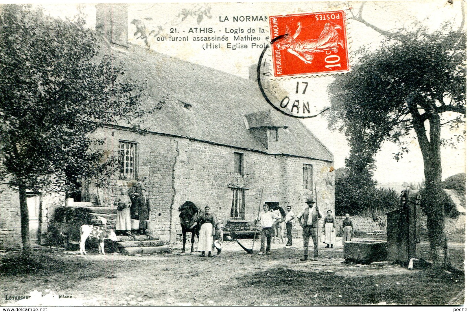 N°3897 T -cpa Athis -logis De La ... - Athis De L'Orne