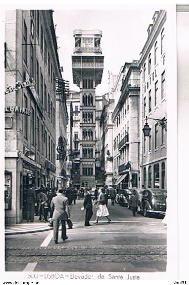 LISBOA ELEVADO  DE SANTA  JUSTA  BE  POR44 - Lisboa