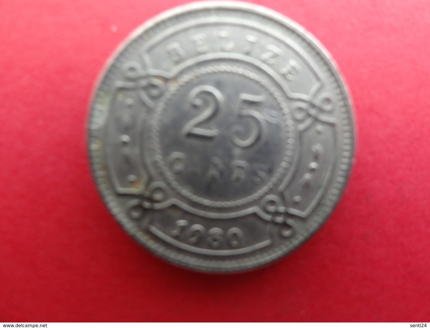 Belize  25 Cents  1980  Km 36 - Belize