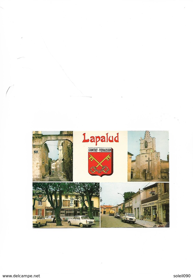 CP  84  LAPALUD  V.492   Multivues - Lapalud