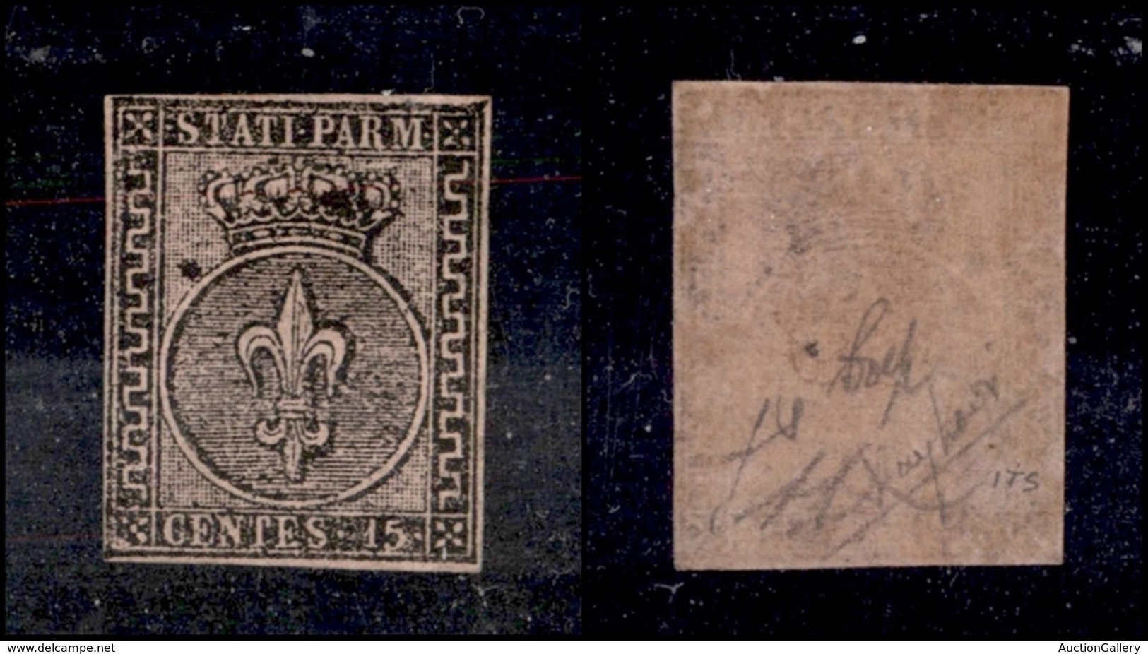 ANTICHI STATI ITALIANI - PARMA - 1852 - 15 Cent (3a - Rosa Chiaro) - Ben Marginato - Piena Gomma In Ottimo Stato Di Cons - Sonstige & Ohne Zuordnung