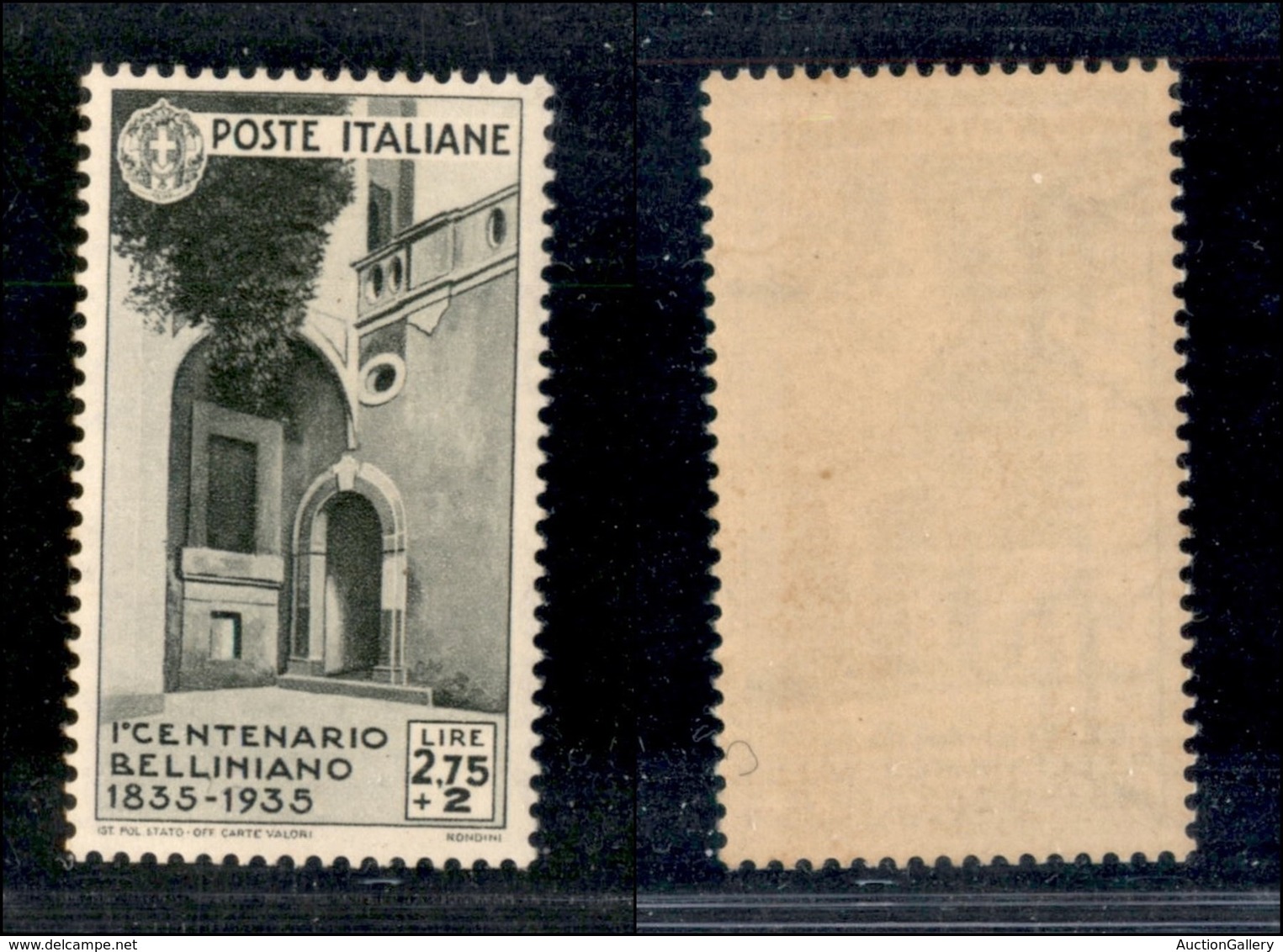 REGNO - POSTA ORDINARIA - 1937 - 2,75 + 2 Lire Bellini (393) - Gomma Integra (200) - Altri & Non Classificati