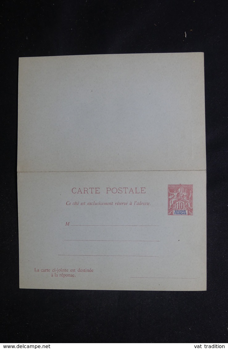 SOUDAN - Entier Postal Type Groupe + Réponse - Non Circulé - L 54221 - Briefe U. Dokumente