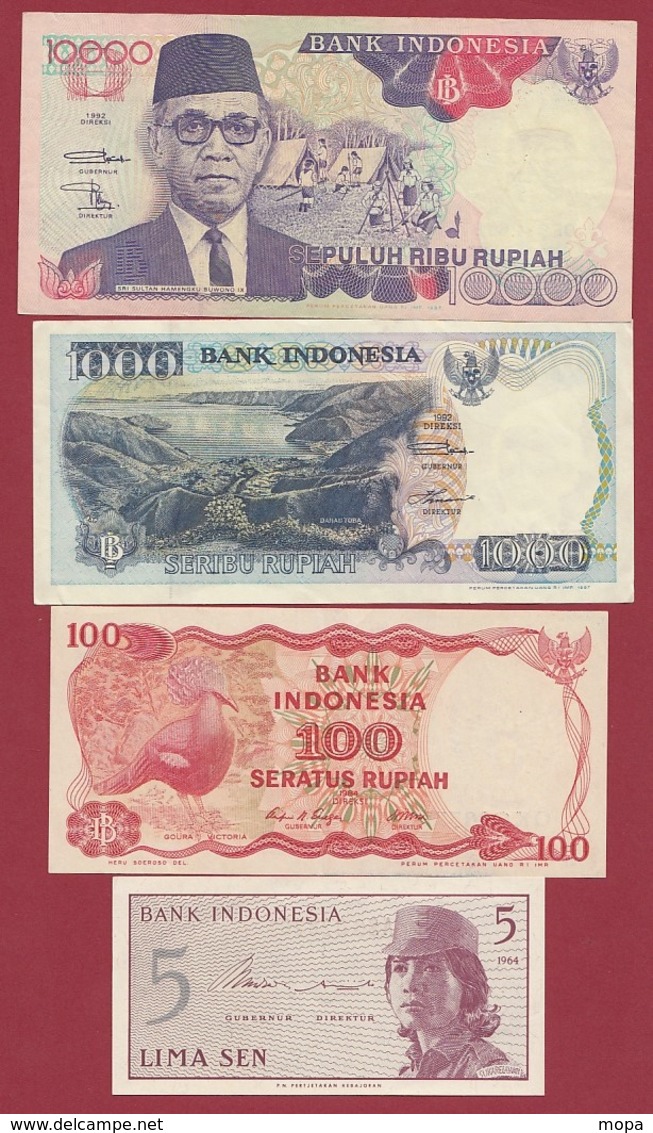 Indonésie 11 Billets Dans L 'état (50000--2x20000 Rupiah FORTE COTE EN UNC) - Indonésie