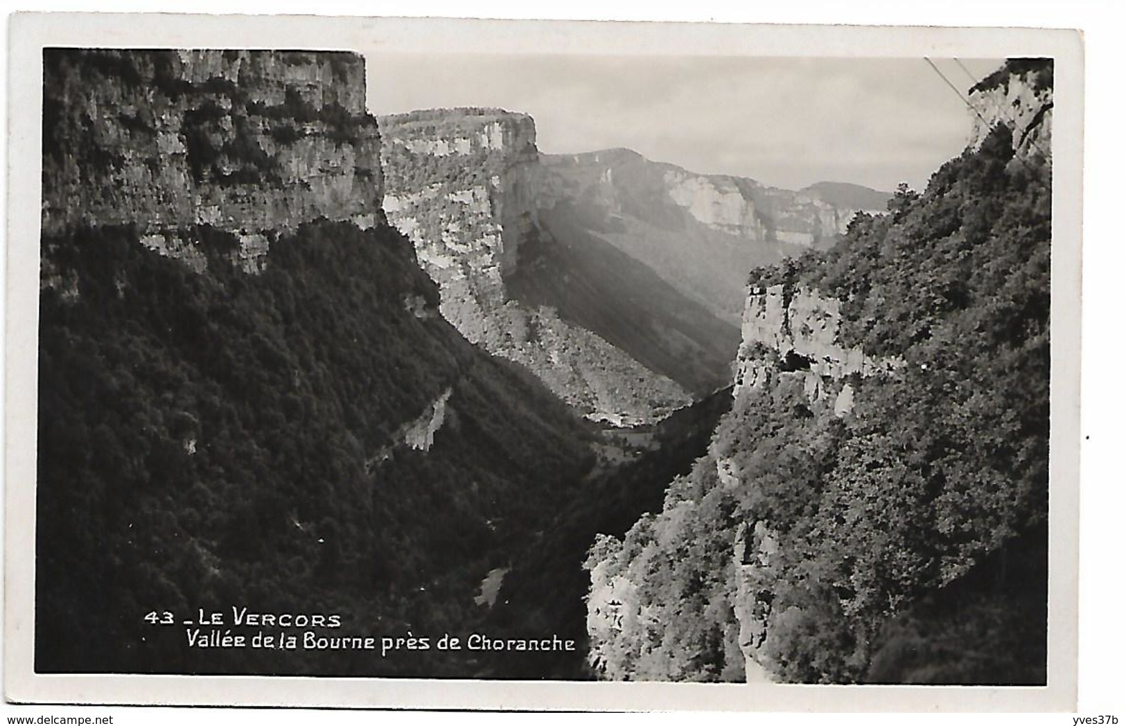 Le VERCORS - Vallée De La Bourne Près CHORANCHE - Vercors