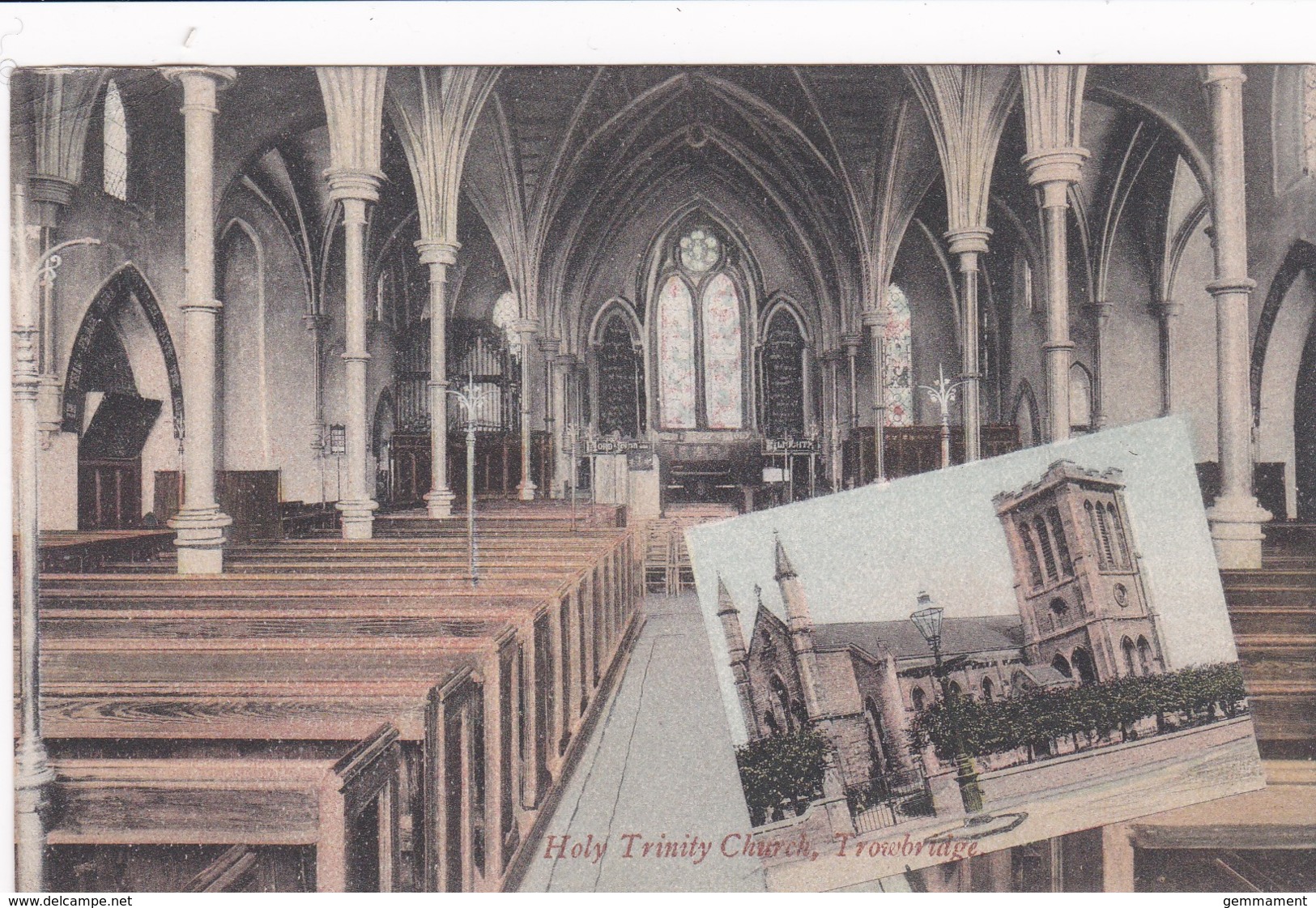 TROWBRIDGE - HOLY TRINITY  CHURCH INTERIOR - Other & Unclassified