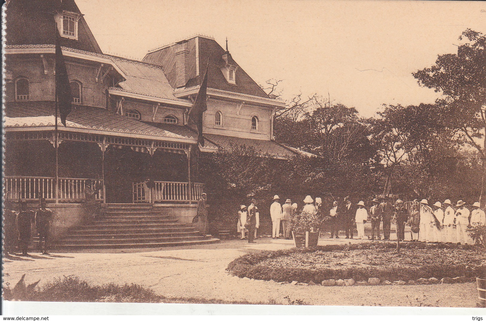 Elisabethville - Réception Du Prince Au Palais Du Gouverneur - Lubumbashi