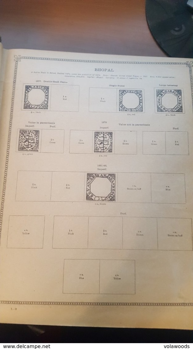 PEZZO DA MUSEO! The Ideal Postage Stamp Album - Vecchissimo Raccoglitore Della Stanley Gibbons - 1919 (settima Edizione) - Collezioni (in Album)