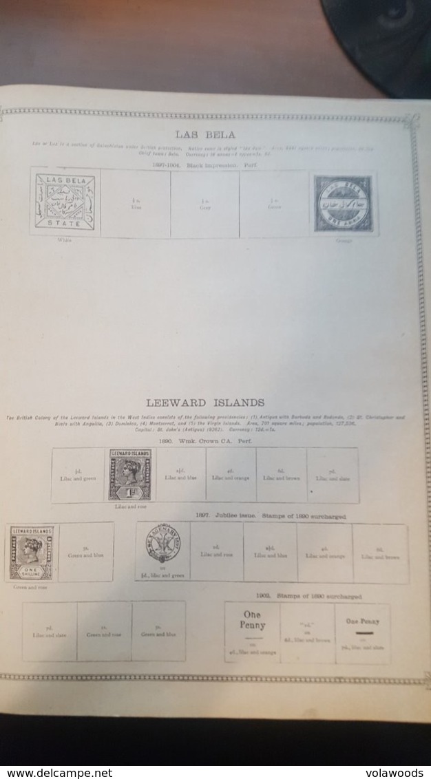 PEZZO DA MUSEO! The Ideal Postage Stamp Album - vecchissimo raccoglitore della Stanley Gibbons - 1919 (settima edizione)