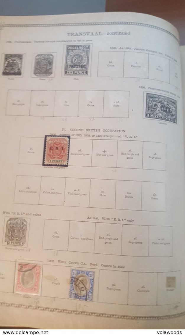 PEZZO DA MUSEO! The Ideal Postage Stamp Album - vecchissimo raccoglitore della Stanley Gibbons - 1919 (settima edizione)