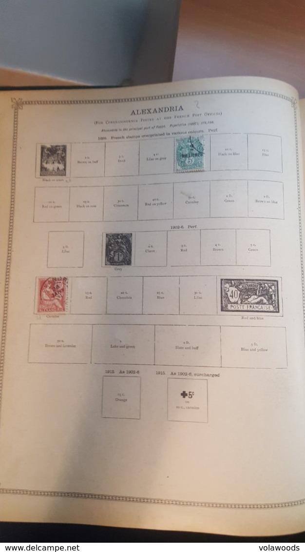 PEZZO DA MUSEO! The Ideal Postage Stamp Album - vecchissimo raccoglitore della Stanley Gibbons - 1919 (settima edizione)