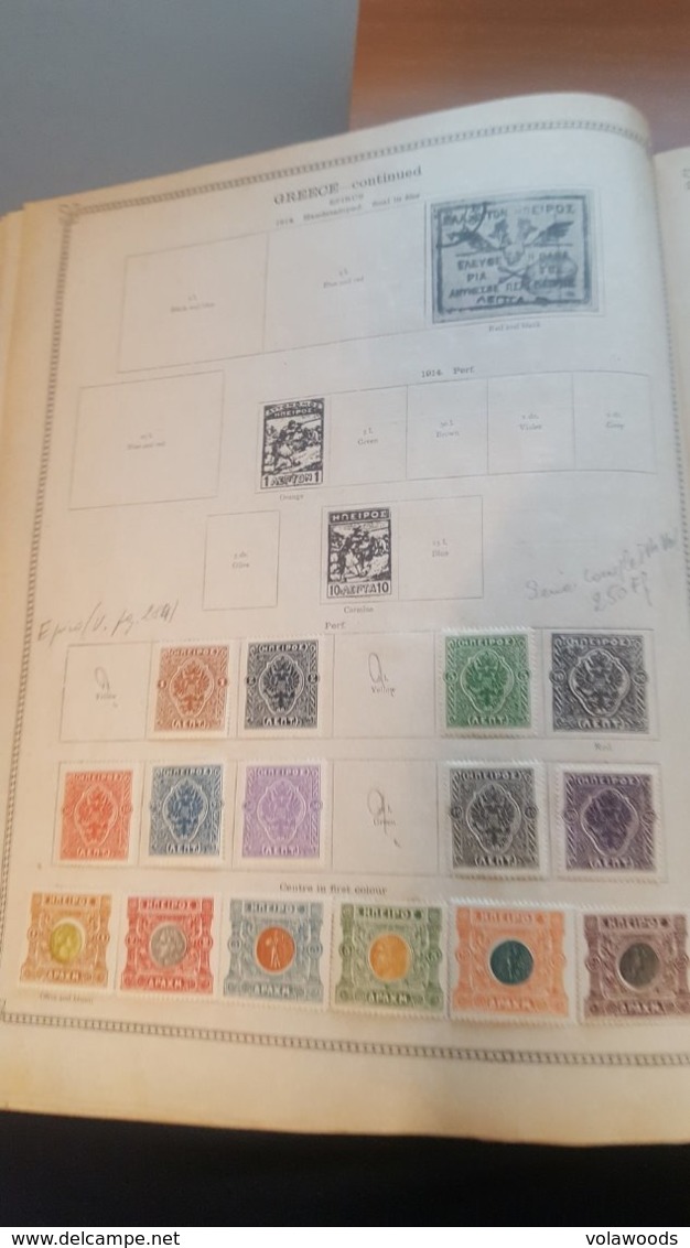 PEZZO DA MUSEO! The Ideal Postage Stamp Album - vecchissimo raccoglitore della Stanley Gibbons - 1919 (settima edizione)